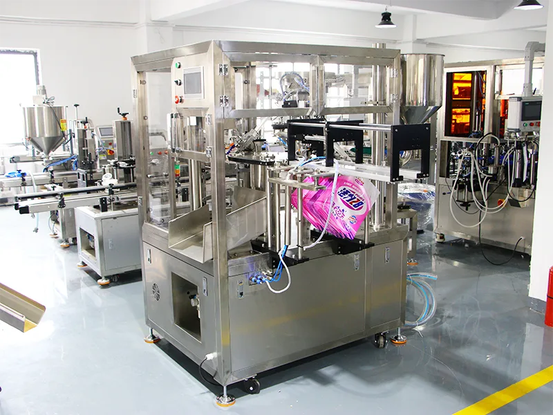 Laundry Detergent Filling and Capping Machine